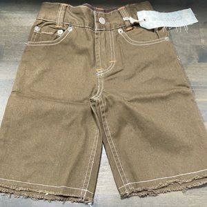 NWT Wonderboy Brown Cotton Sizes 2T & 4T Bottoms